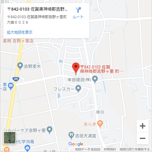 元祖ぱずる屋さん　地図