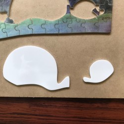 パステル画アクリルパズル３